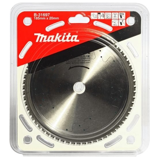 Makita Makita B-31697 Circular Saw Blade 7-1/4" X 64T For Stainless (Mild Steel, Power Tools Saws — Southend Philippines
