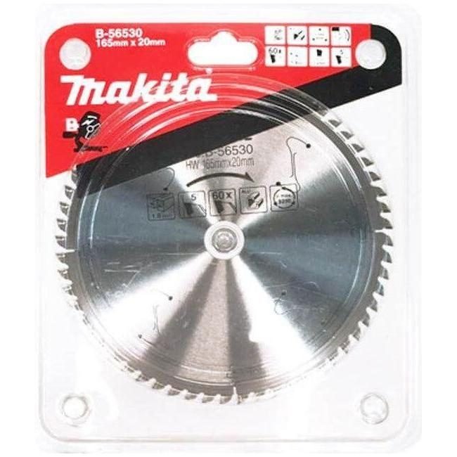 Makita Makita B-56530 Circular Saw Blade 6-1/4" X 60T For Aluminum, Power Tools Saws — Southend Philippines