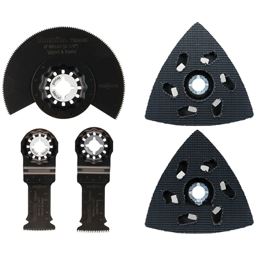 Makita Makita B-67511 Multitool Starlock Carpentry Blade Set 4 Pcs, Power Tools Bits, Blades & Discs — Southend Philippines