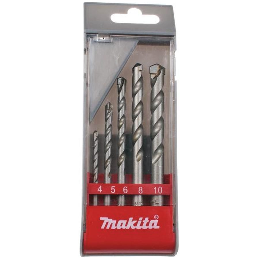 Makita Makita D-05175 TCT Masonry / Concrete Drill Bit Set (5pcs), Power Tools Drills & Drivers — Southend Philippines