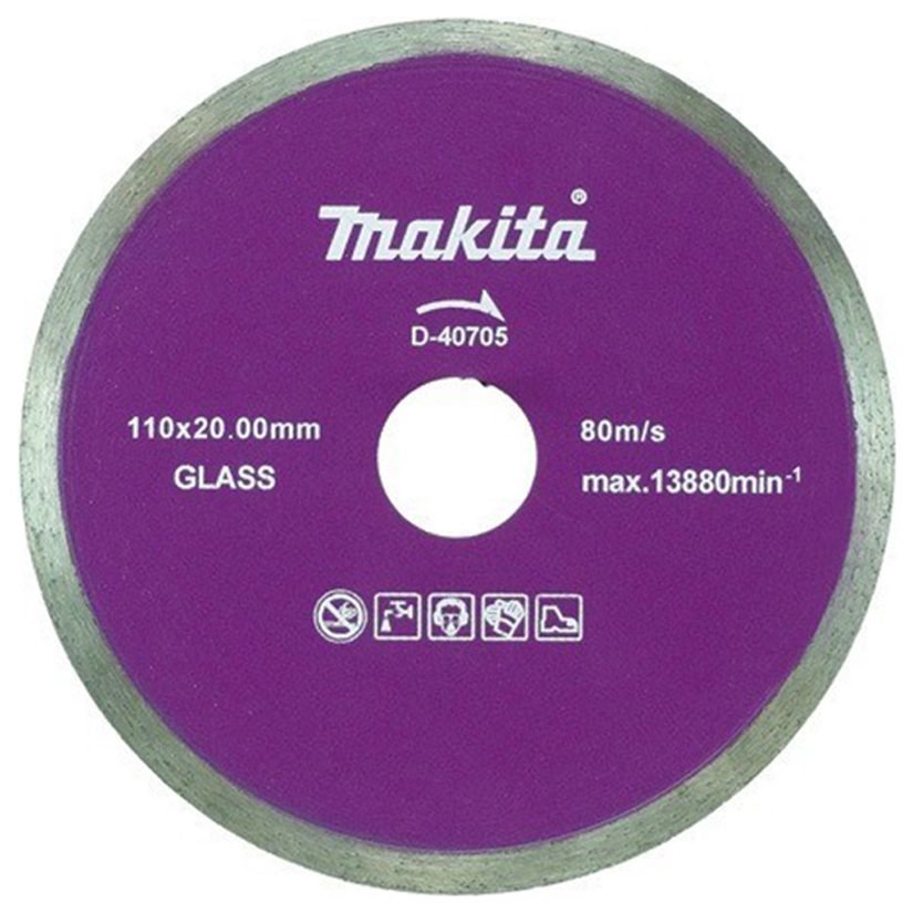 Makita Makita D-40705 Diamond Cutting Disc Continuous Rim 4" (Wet), Power Tools Grinders & Polishers — Southend Philippines
