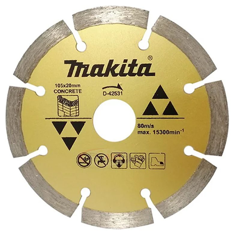 Makita D-42531 Diamond Cutting Disc Segmented 4" (Dry)