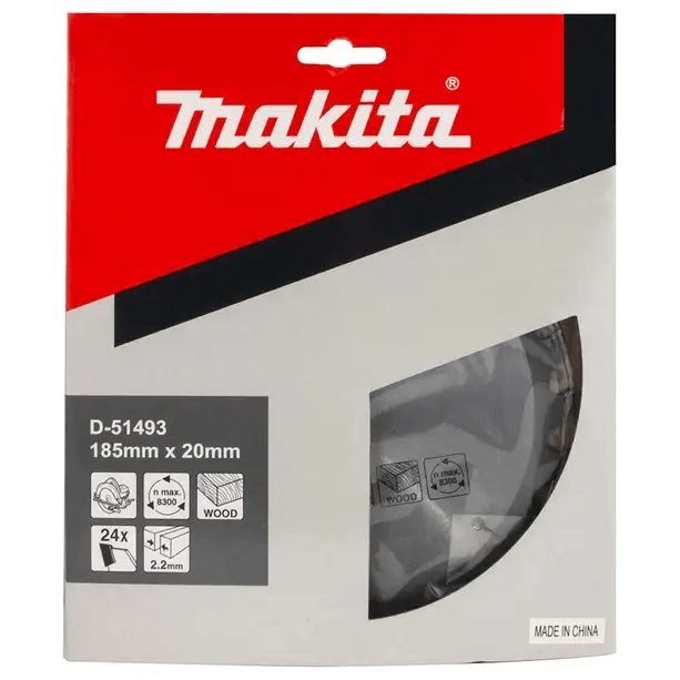 Makita Makita D-51493 Circular Saw Blade 7-1/4" X 24T For Wood, Power Tools Bits, Blades & Discs — Southend Philippines