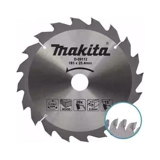 Makita Makita D-59112 Circular Saw Blade 7-1/4" X 20T For Wood, Power Tools Saws — Southend Philippines