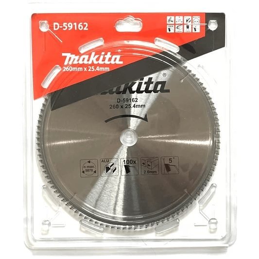 Makita D-59162 Circular Saw Blade 10" X 100T For Aluminum