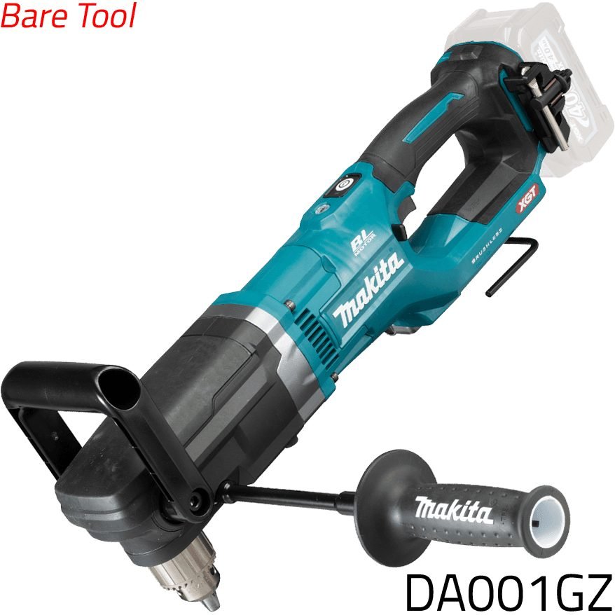 Makita DA001GZ 40V 13mm Cordless Angle Drill With Keyed Chuck (XGT) [Bar