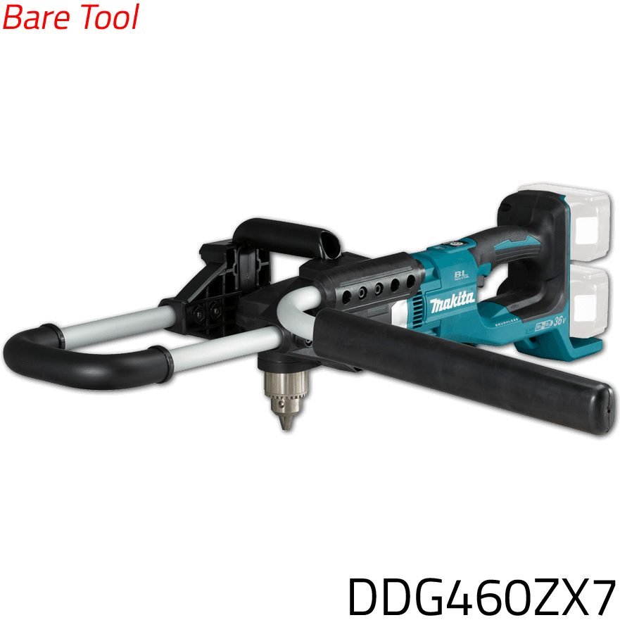 Makita Makita DDG460ZX7 Cordless Earth Auger 18V X2 (36V) LXT-Series [Bare], Power Tools Outdoor & Garden Power — Southend Ph