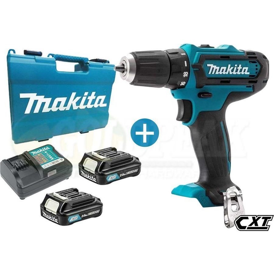Makita Makita DF331DWYE 12V Cordless Drill - Driver 3/8" (CXT Series), Power Tools Drills & Drivers — Southend Philippines