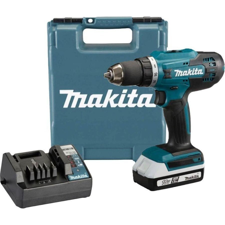 Makita Makita DF488D002-1 18V Cordless Drill / Driver 13mm (G-Series) [Kit] (1 , Power Tools Drills & Drivers — Southend Phil