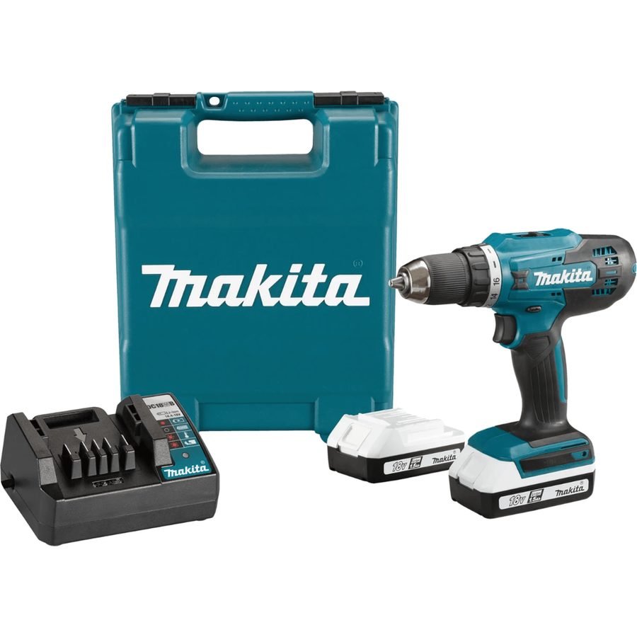 Makita DF488D002 18V 13mm Li-Ion Cordless Drill Driver (G-Series) [Kit]