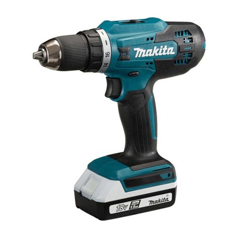 Makita Makita DF488D005 Li-Ion Cordless Driver Drill 18V 13MM With Accessories, Power Tools Drills & Drivers — Southend Phili