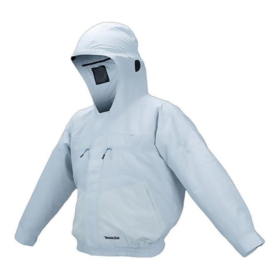 Makita DFJ207Z Cordless Fan Jacket Polyester W/ Hood (LXT-CXT) [Bare]