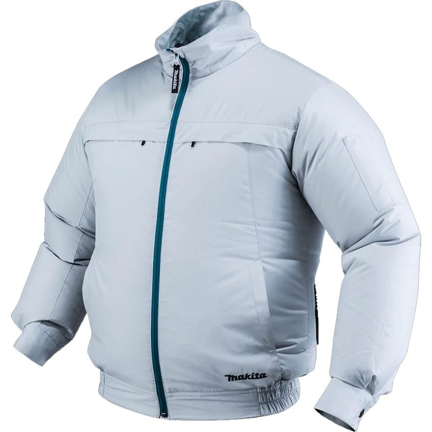 Makita Makita DFJ216Z Fan Jacket For General Work, Stand-Up Collar 12 Vmax CXT™, Power Tools Drills & Drivers — Southend Phil