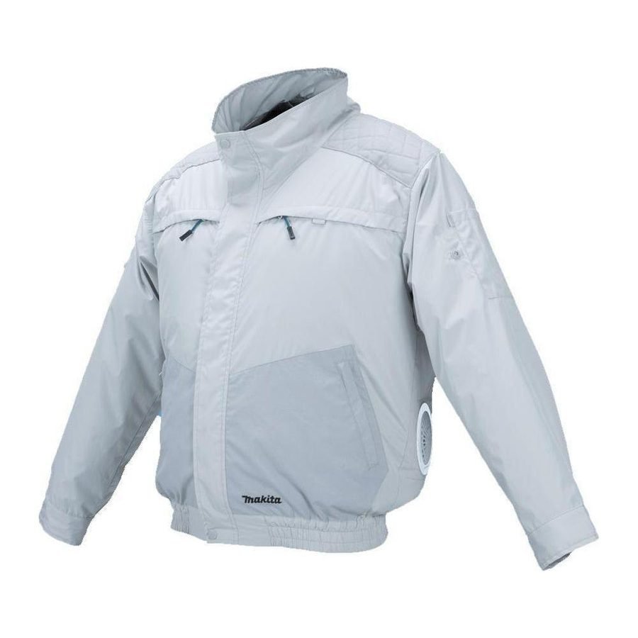 Makita Makita DFJ405Z Cordless Fan Jacket Titanium-Coated Polyester (LXT-CXT) [, Power Tools Batteries & Chargers — Southend