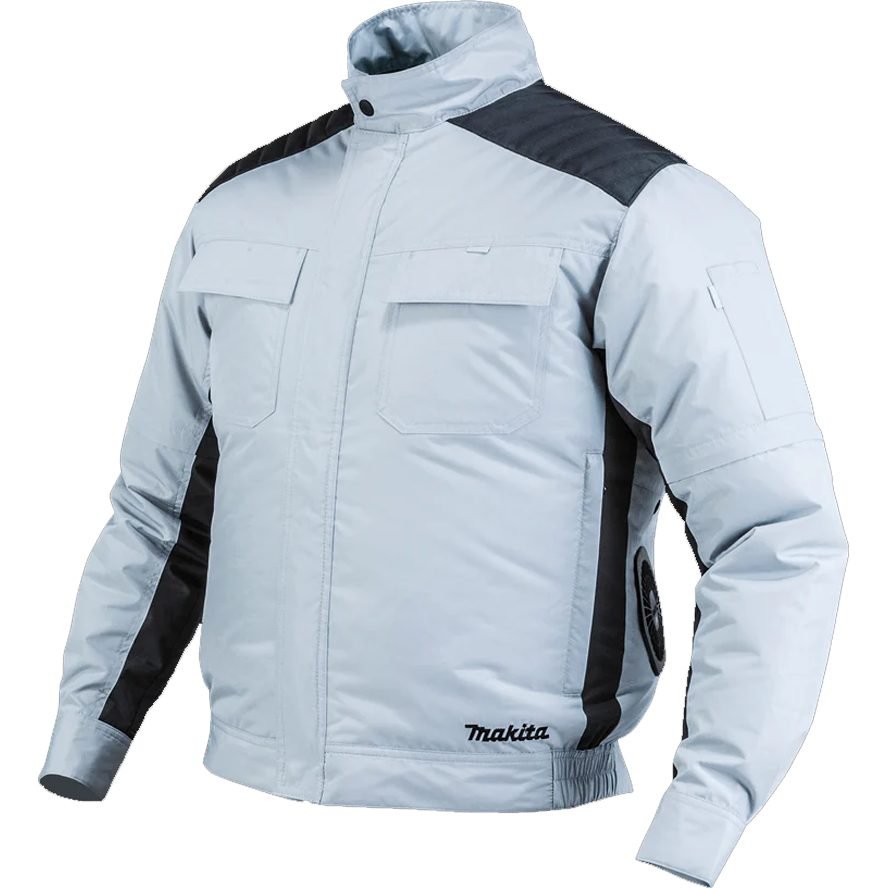 Makita DFJ416Z Fan Jacket For Outdoor Work Stand-Up Collar 12Vmax CXT™/1