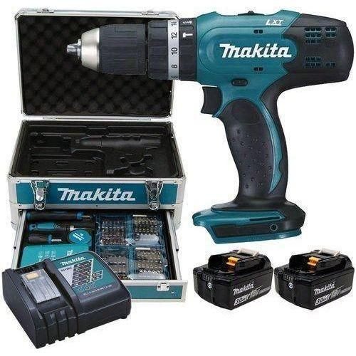 Makita Makita DHP453RFX2 18V 13mm Cordless 38Nm Hammer Driver Drill (LXT-Series, Power Tools Rotary & Demolition Hammers — So