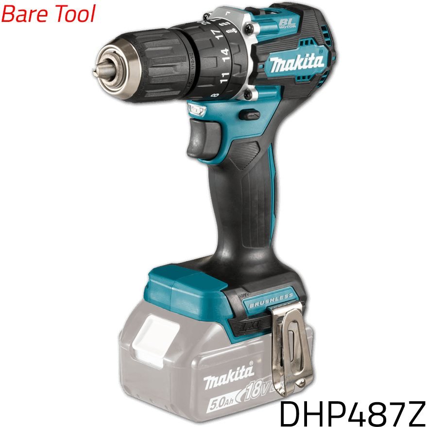 Makita Makita DHP487Z 18V Cordless Hammer Drill (LXT-Series) [Bare], Power Tools Drills & Drivers — Southend Philippines
