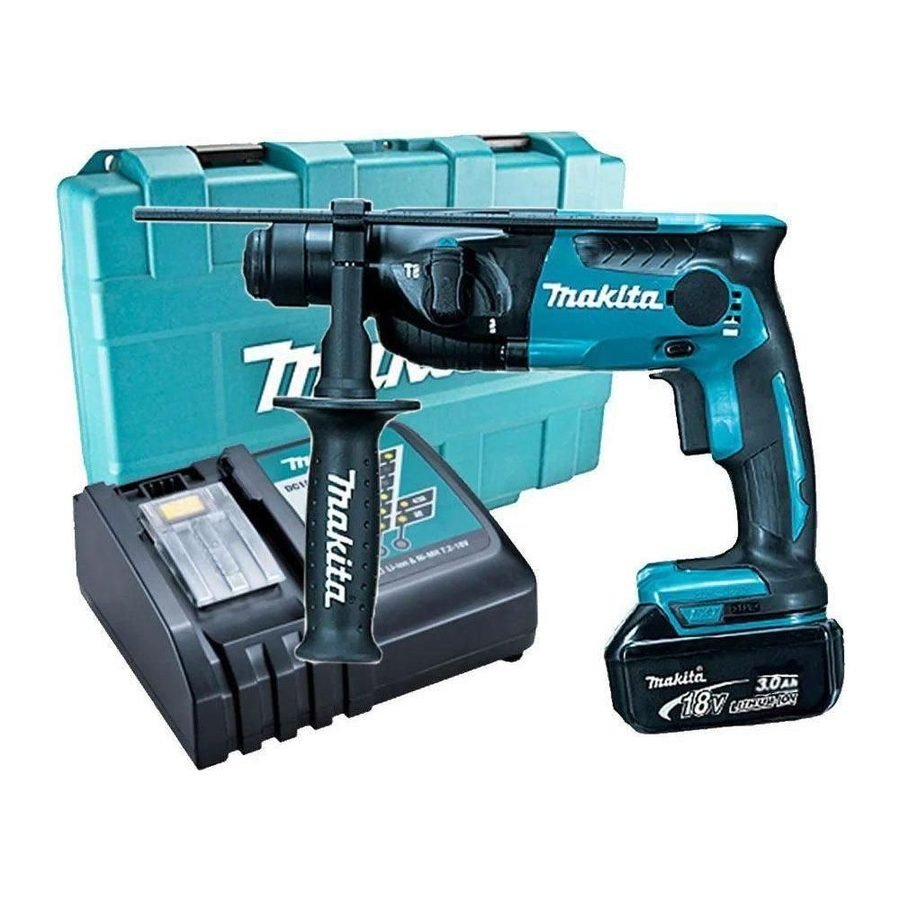 Makita Makita DHR165RF 18V Cordless Rotary Hammer (LXT-Series) [Kit], Power Tools Rotary & Demolition Hammers — Southend Phil