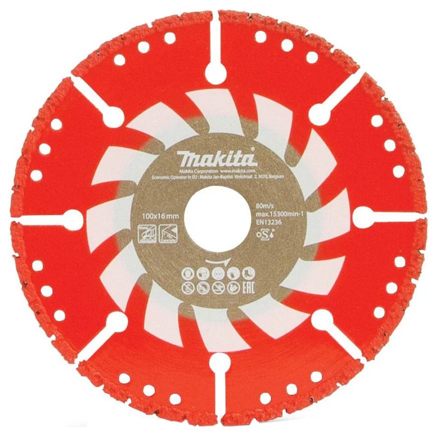Makita Makita Diamond Cutting Disc/Wheel Rescue Vacuum Brazed Segmented, Power Tools Blowers & Vacuums — Southend Philippines