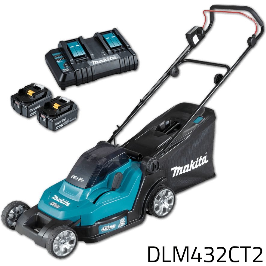 Makita Makita DLM432CT2 36V Cordless Lawn Mower (LXT-Series), Power Tools Outdoor & Garden Power — Southend Philippines