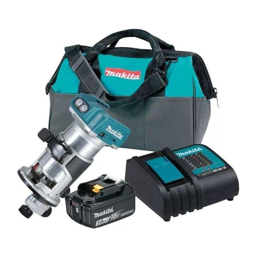 Makita Makita DRT50SFX8 18V Cordless Router Set (LXT-Series), Power Tools Routers & Planers — Southend Philippines