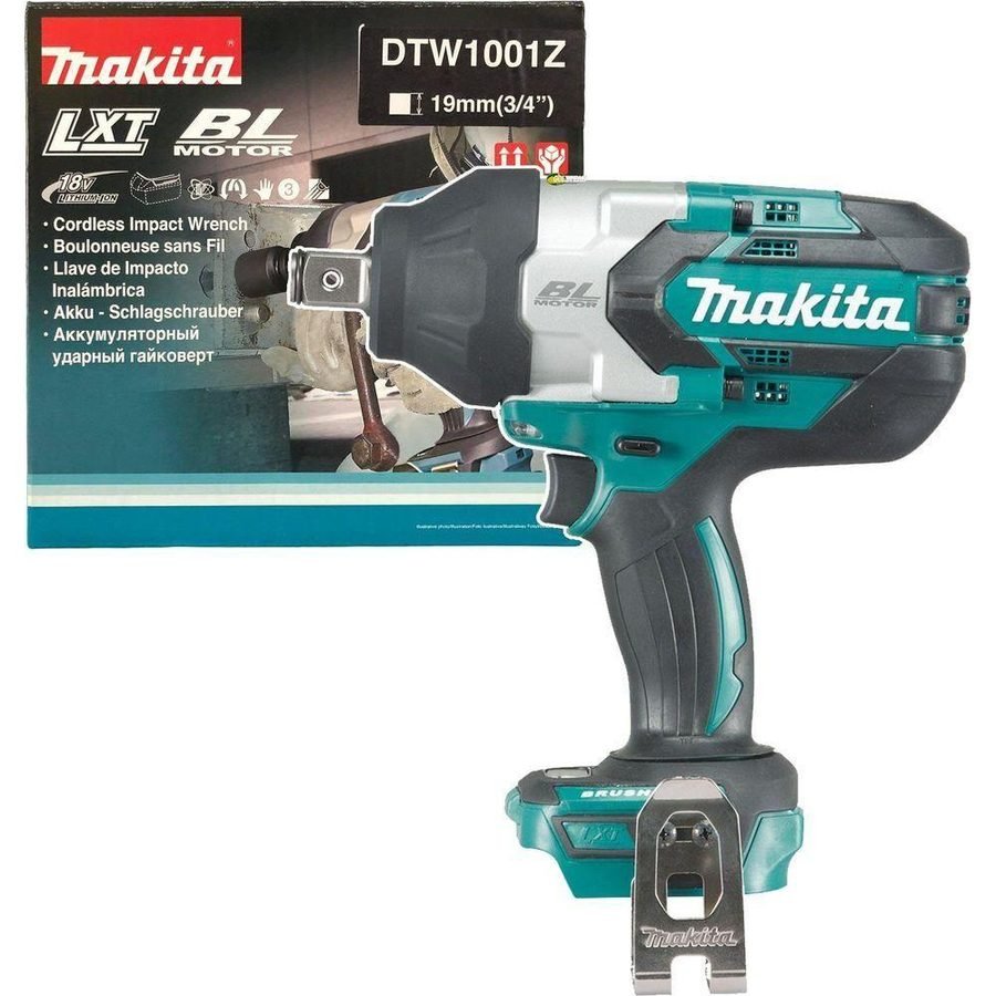 Makita Makita DTW1001Z 18V Cordless Brushless Impact Wrench (LXT-Series) [Bare], Power Tools Drills & Drivers — Southend Phil