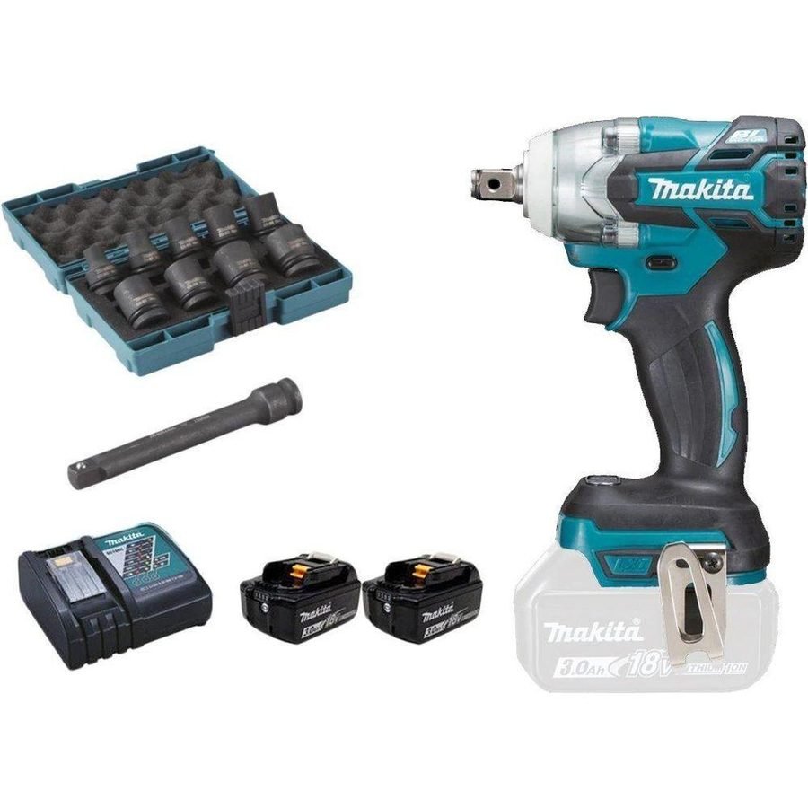 Makita Makita DTW285RFJX 18V Cordless Brushless Impact Wrench (LXT-Series), Power Tools Drills & Drivers — Southend Philippin