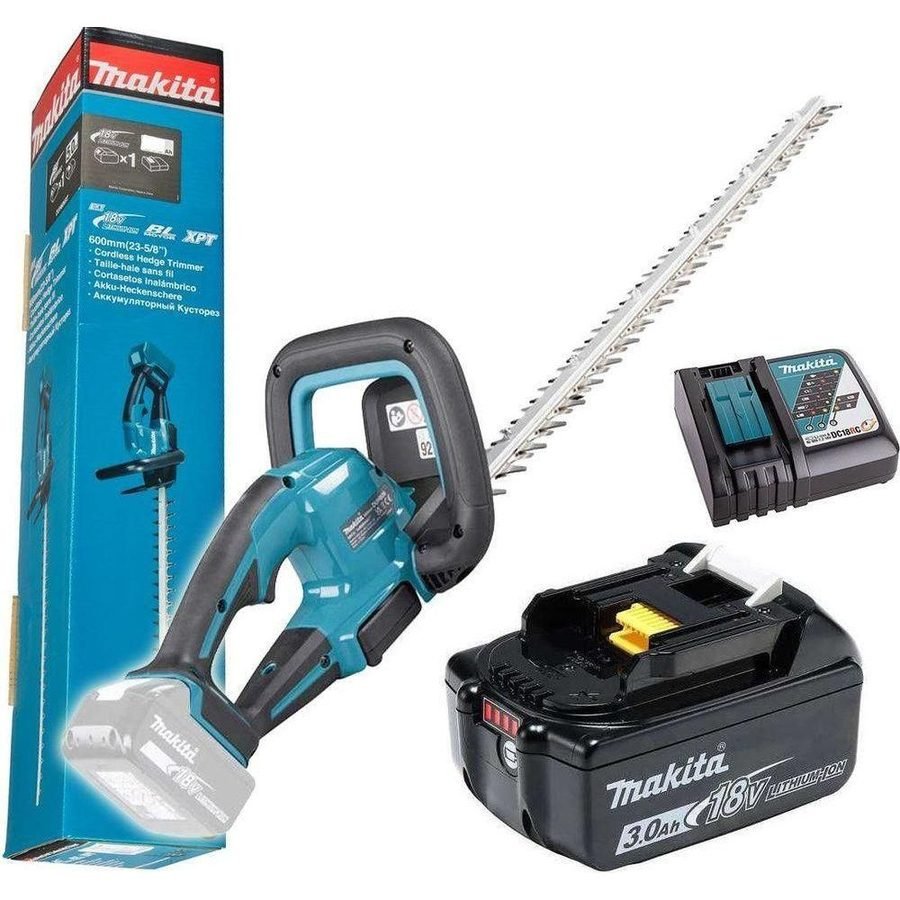 Makita Makita DUH606RF 18V Cordless Hedge Trimmer 600mm (LXT) [Kit], Power Tools Routers & Planers — Southend Philippines