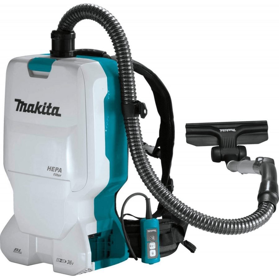 Makita Makita DVC660Z 36V Cordless Backpack Vacuum Cleaner (LXT-Series) [Bare], Power Tools Blowers & Vacuums — Southend Phil