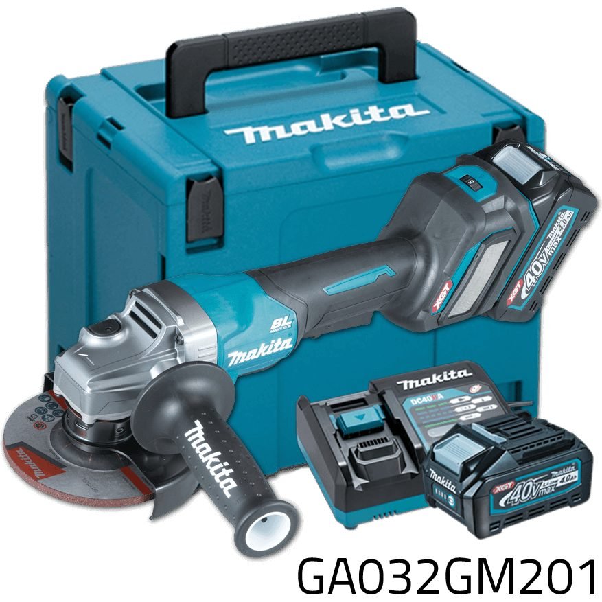 Makita Makita GA030GM201 40V Cordless Angle Grinder (Paddle Switch) XGT, Power Tools Grinders — Southend Philippines