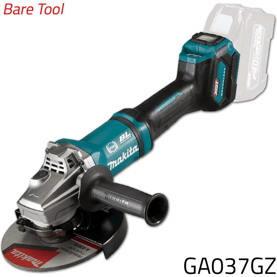Makita Makita GA037GZ 40V Cordless Angle Grinder XGT [Bare Tool], Power Tools Grinders & Polishers — Southend Philippines