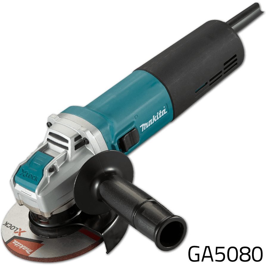 Makita Makita GA5080 Angle Grinder 5" (X-Lock) 1400W, Power Tools Grinders & Polishers — Southend Philippines