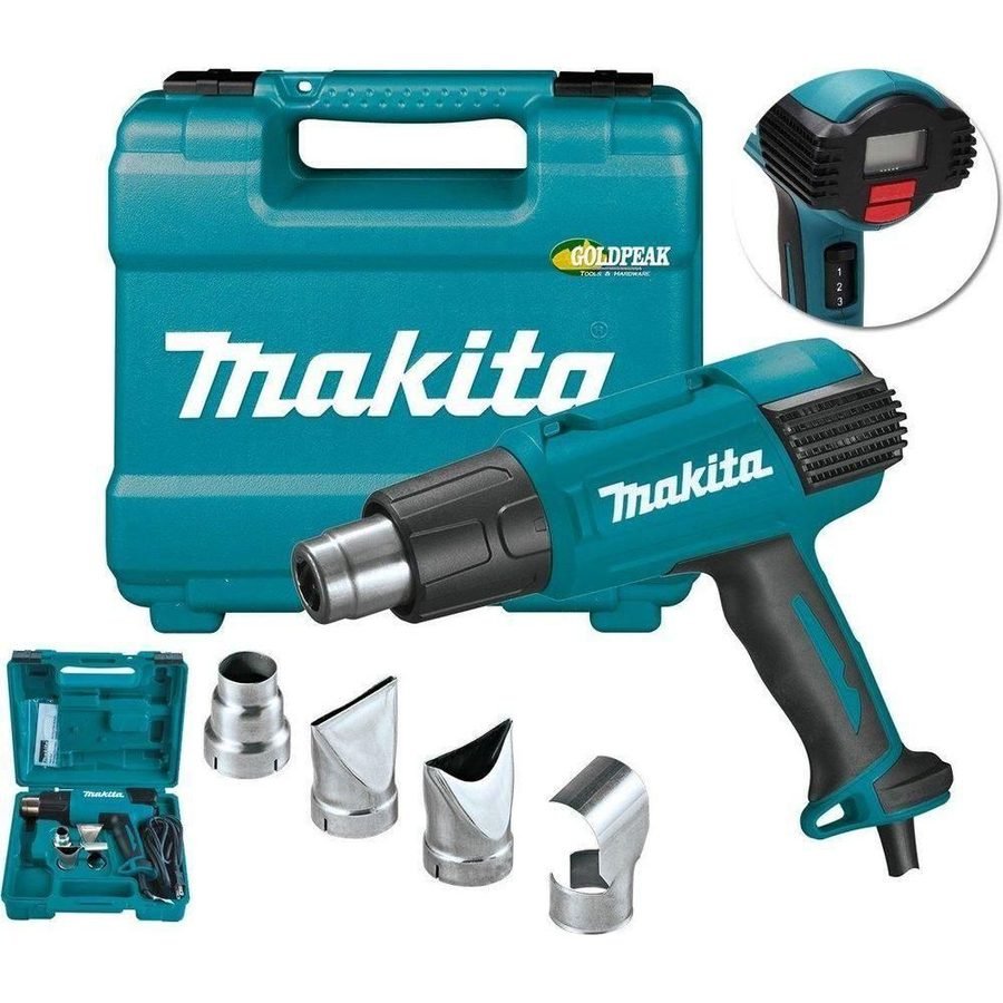 Makita Makita HG6530VK Heat Gun / Hot Air Gun With Case 2,000W, Power Tools Heat Guns — Southend Philippines