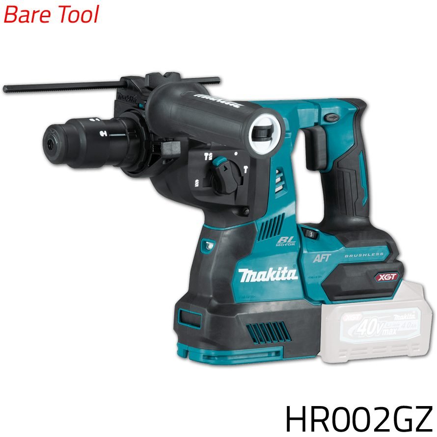 Makita Makita HR002GZ 40V Cordless SDS-Plus Rotary Hammer (XGT-Series) [Bare], Power Tools Rotary & Demolition — Southend Phi