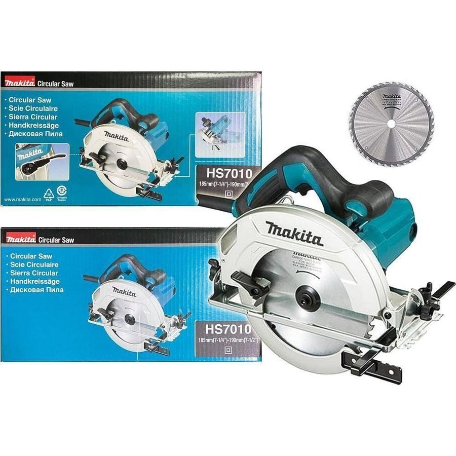 Makita Makita HS7010 Circular Saw 7-1/4" (185mm) 1,600W, Power Tools Saws — Southend Philippines