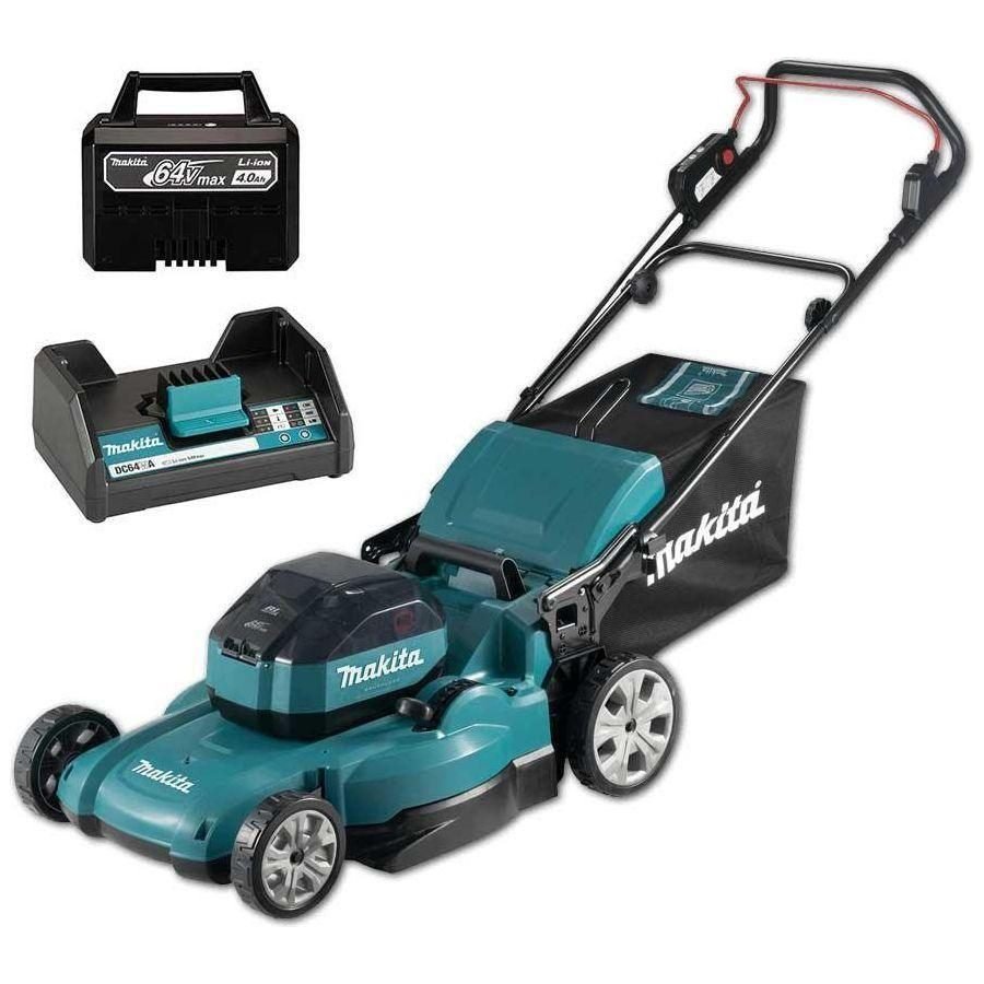 Makita Makita LM002JM101 Cordless Lawn Mower 530mm (21") 64V, Power Tools Outdoor & Garden Power — Southend Philippines