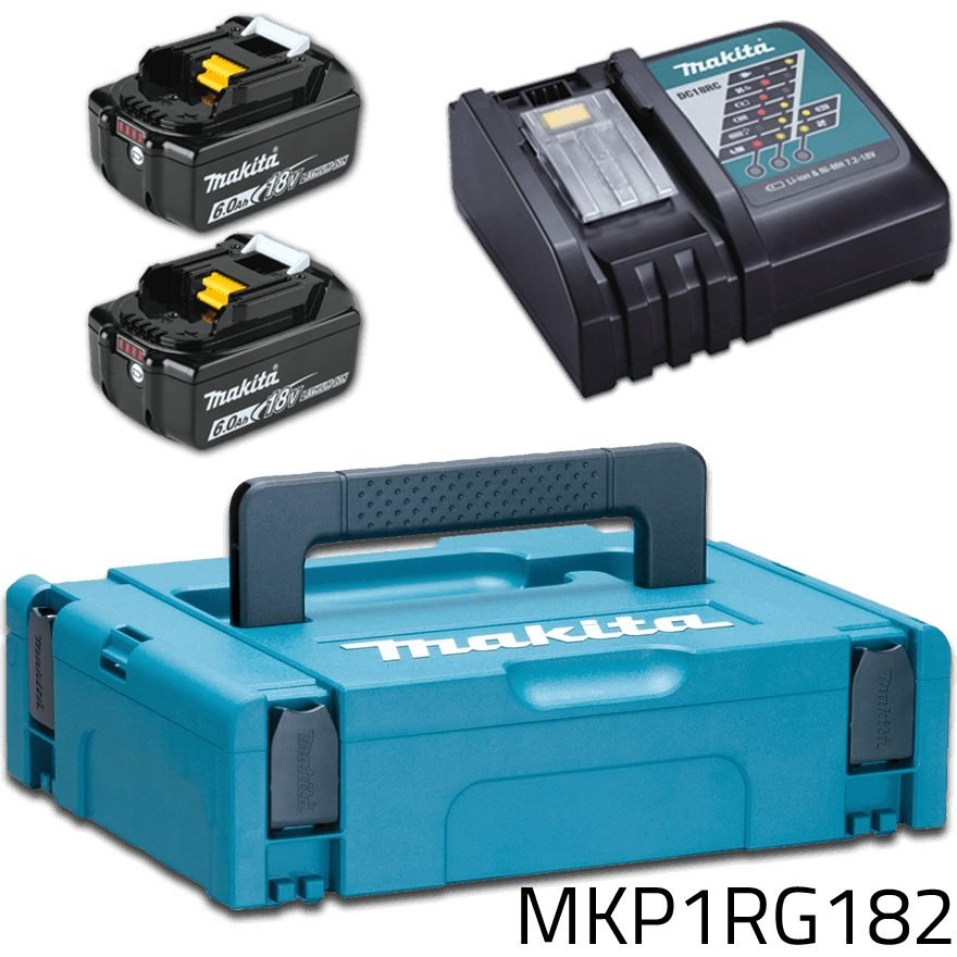 Makita Makita MKP1RG182 (198116-4) 18V Power Source Kit / Battery & Charger Set, Power Tools Batteries & Chargers — Southend 