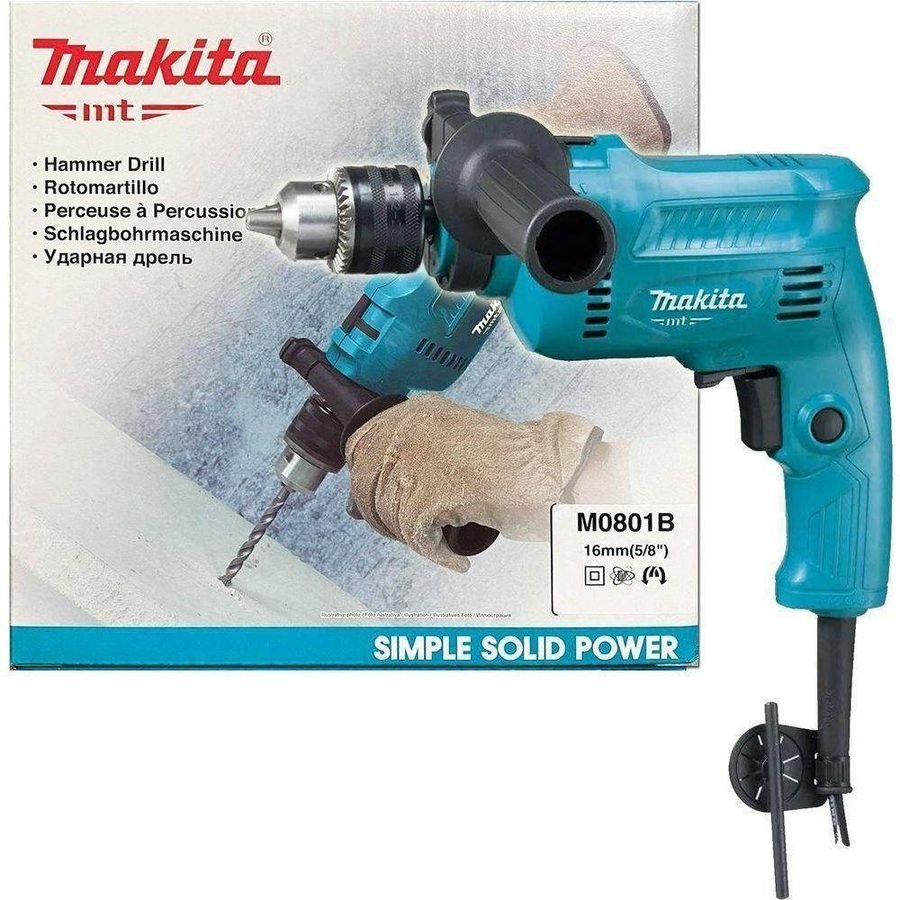 Makita Makita MT M0801B Hammer Drill 5/8" 500W, Power Tools Rotary & Demolition Hammers — Southend Philippines