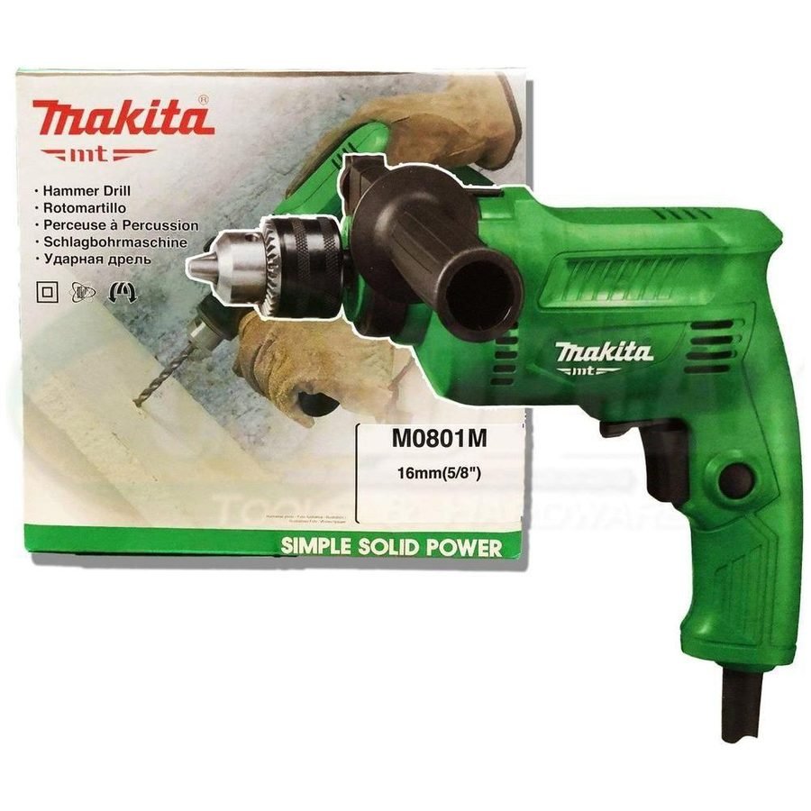 Makita Makita MT M0801M Hammer Drill 5/8" 500W, Power Tools Drills & Drivers — Southend Philippines
