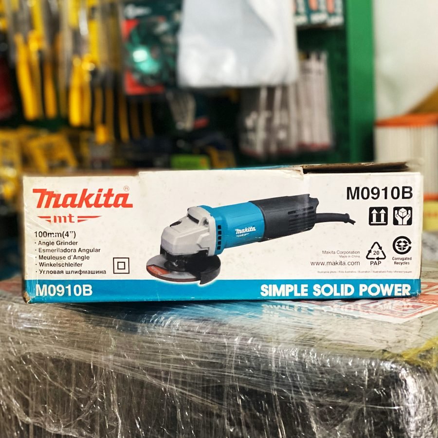 Makita Makita MT M0910B Angle Grinder (4") 100mm 540W (Damaged Box), Power Tools Grinders & Polishers — Southend Philippines