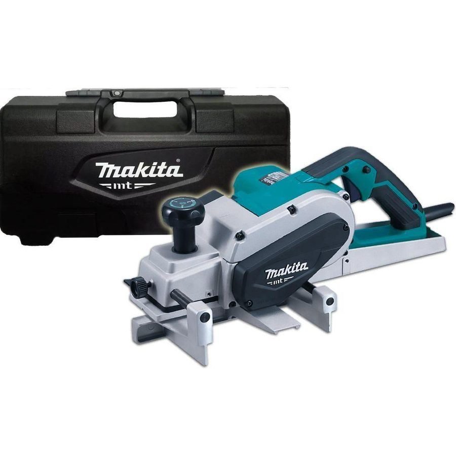 Makita Makita MT M1100KB / M1100KM Wood Planer With Case 82mm 750W, Power Tools Woodworking Jigs & Clamps — Southend Philippi