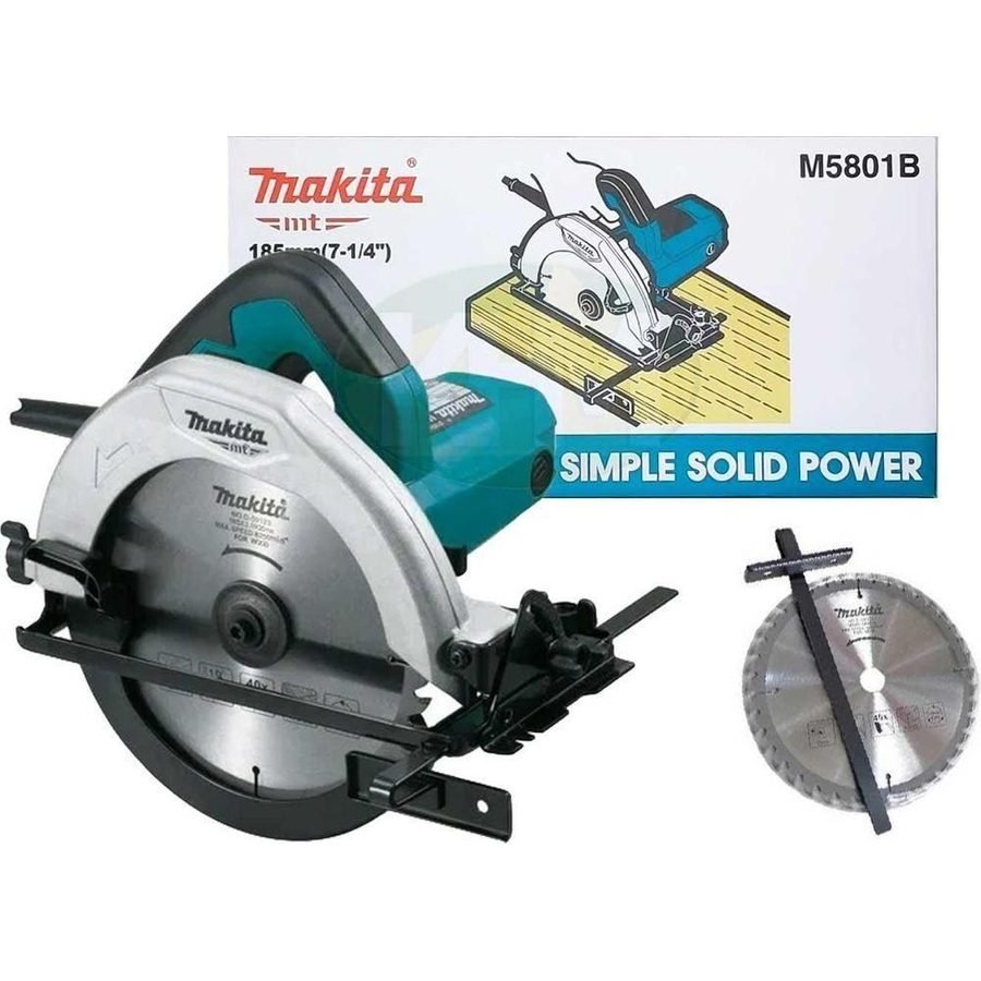 Makita Makita MT M5801B Circular Saw 7-1/4" 1050W, Power Tools Saws & Cutters — Southend Philippines