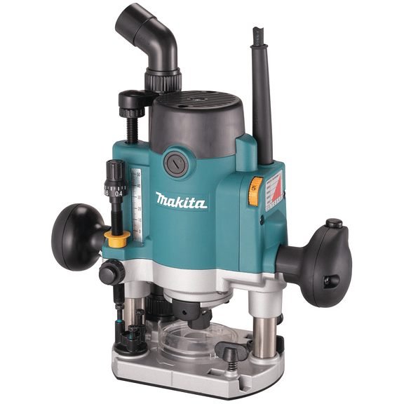 Makita Makita RP1111C Plunge Router (Variable Speed) 1/4" 1100W, Power Tools Routers & Planers — Southend Philippines