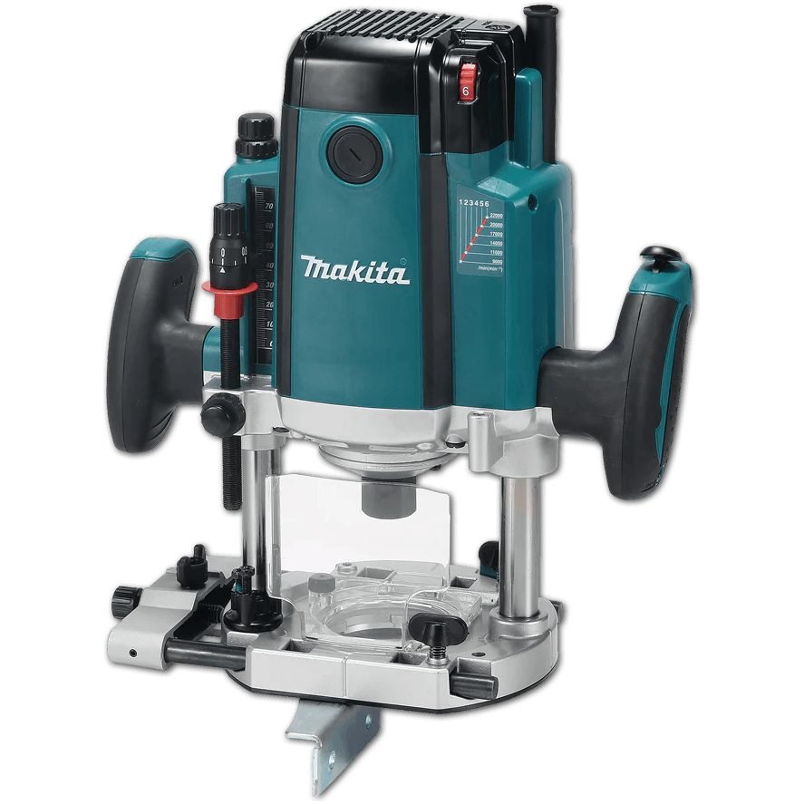 Makita Makita RP2302FC Plunge Router (Variable Speed) [1/4&1/2"] 2300W, Power Tools Routers & Planers — Southend Philippines