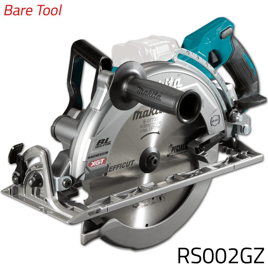 Makita Makita RS002GZ 40V Cordless Circular Saw (Rear Handle) XGT [Bare], Power Tools Saws — Southend Philippines