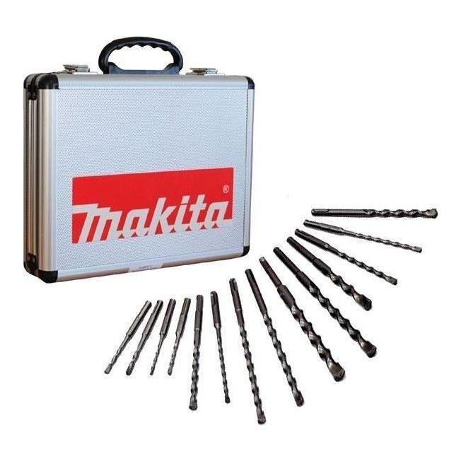 Makita D-21325 (14 Pcs) SDS-Plus Drill Bit Set