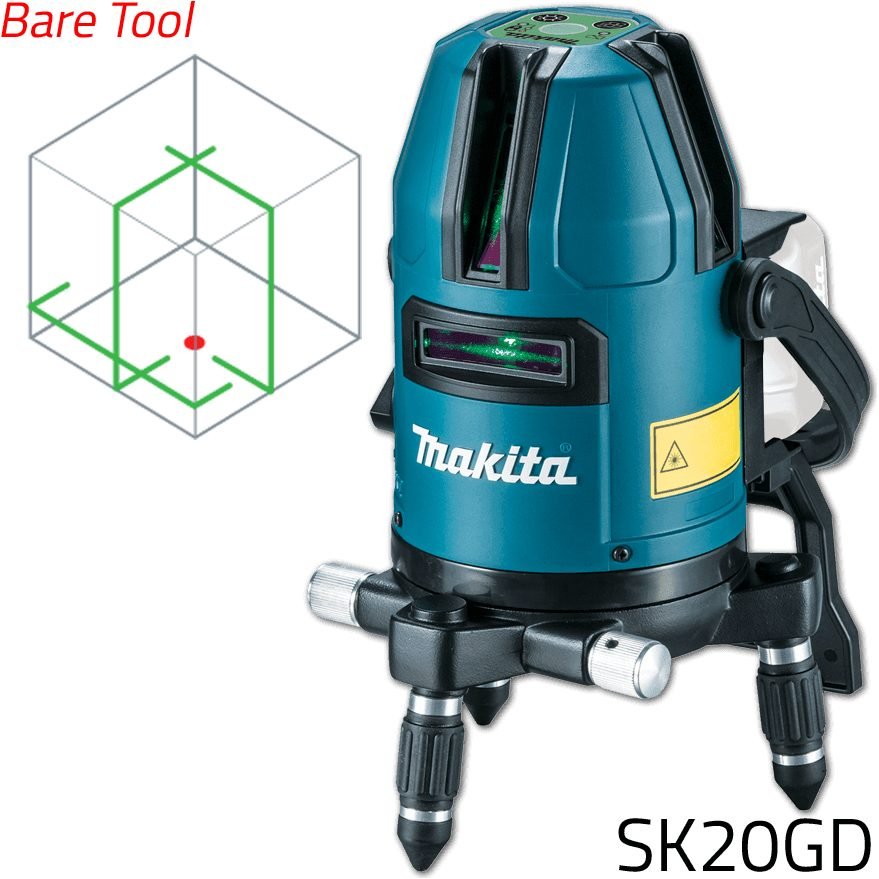Makita SK20GDZ 12V Cordless Line Laser Level CXT (Green Laser) [Bare]