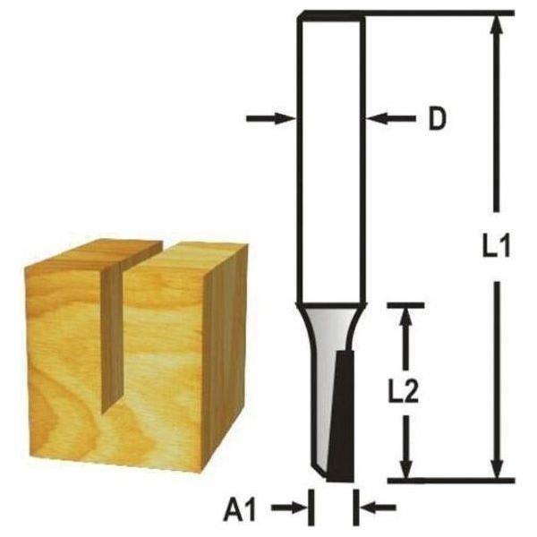Makita Makita Straight Router Bit, Power Tools Routers & Planers — Southend Philippines