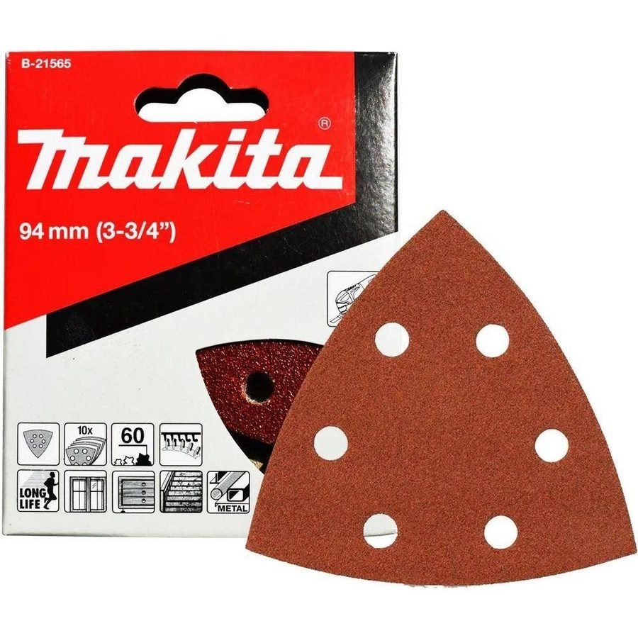 Makita Makita Triangular Sanding Paper (For Oscillating Tool), Power Tools Sanders — Southend Philippines