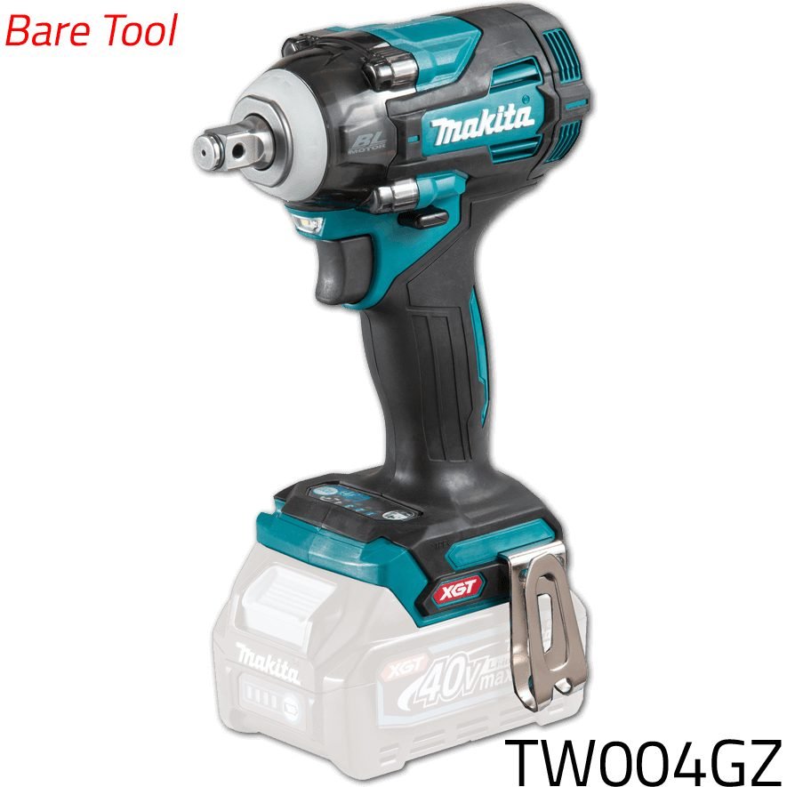 Makita Makita TW004GZ 40V Cordless Impact Wrench (1/2" Drive) 320Nm XGT [Bare], Power Tools Drills & Drivers — Southend Phili